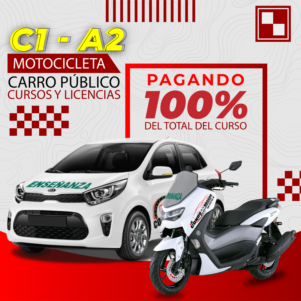 C1 Y A2 - Servicio Público y Moto